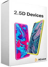 AEJuice 無料 プラグイン 2.5D Devices Collection