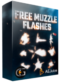 AEJuice 無料 プラグイン Free Muzzle Flashes