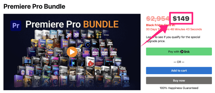 Premiere Pro Bundle 価格 最安値 安く買う