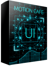 AEJuice 無料 プラグイン Motion Cafe UI HUD Package