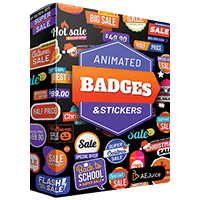 AEJuice Animated Sales Badges パッケージ