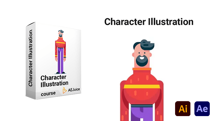 AEJuice Character Illustration