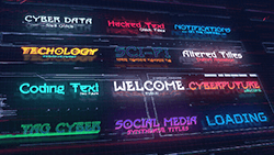 AEJuice Cyberpunk HUD サンプル