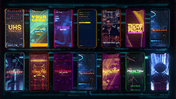 AEJuice Cyberpunk HUD サンプル