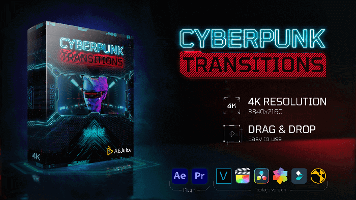 AEJuice Cyberpunk Transitions