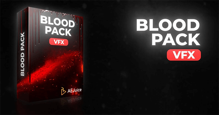 AEJuice Film VFX Bundle Blood Pack