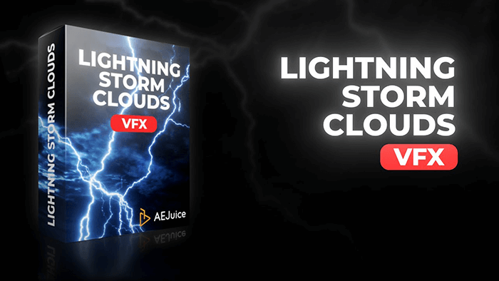 AEJuice Film VFX Bundle Lightning Storm Clouds