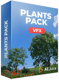 AEJuice Film VFX Bundle Plants Pack パッケージ