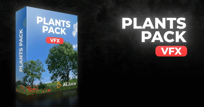 AEJuice Film VFX Bundle Plants Pack