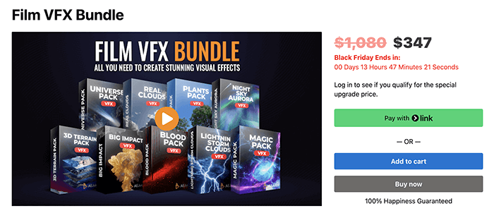 AEJuice Film VFX Bundle セール 価格 安い 最安