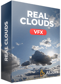 AEJuice Film VFX Bundle Real Clouds パッケージ