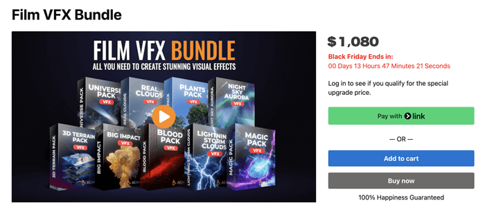 AEJuice Film VFX Bundle 価格