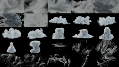 AEJuice Film VFX Bundle Volumetric Clouds サンプル