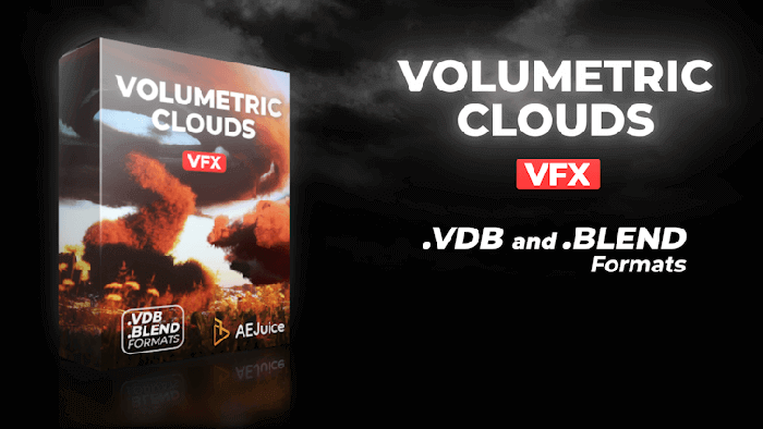 AEJuice Film VFX Bundle Volumetric Clouds