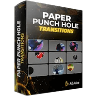 AEJuice Paper Punch Hole Transitions パッケージ