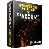 AEJuice Punch Holes and Cigarette Burns パッケージ