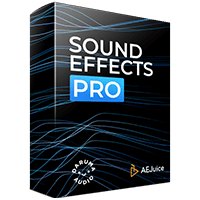 AEJuice Sound Effects Pro パッケージ