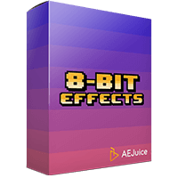 AEJuice Final Cut Pro X 8-Bit Effects パッケージ