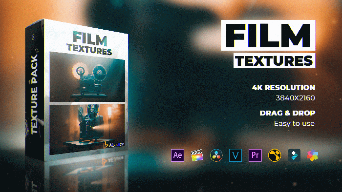 AEJuice Final Cut Pro X Film Textures