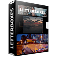 AEJuice Final Cut Pro X Letterboxes パッケージ