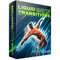 AEJuice Final Cut Pro X Liquid Matte Transitions パッケージ