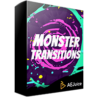 AEJuice Final Cut Pro X Monster Transitions パッケージ