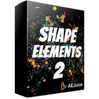 AEJuice Final Cut Pro X Shape Elements 2 パッケージ