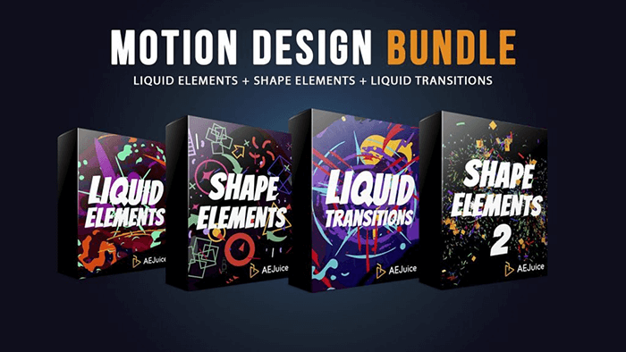 AEJuice Motion Design Bundle Final Cut Pro X